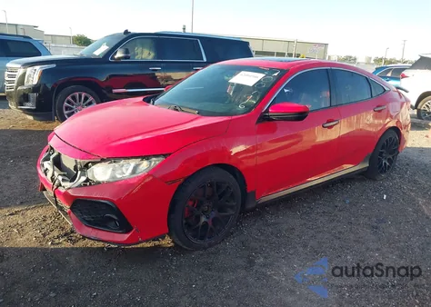2018 Honda Civic Si from USA, damaged, VIN 2HGFC1E51JH700796